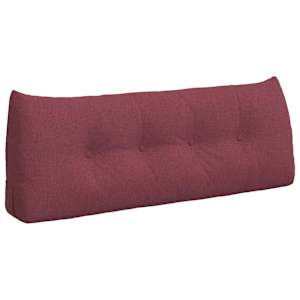 Polštář na záda Víno Červené 120 x 24 x 50 cm textil - obrázek 2