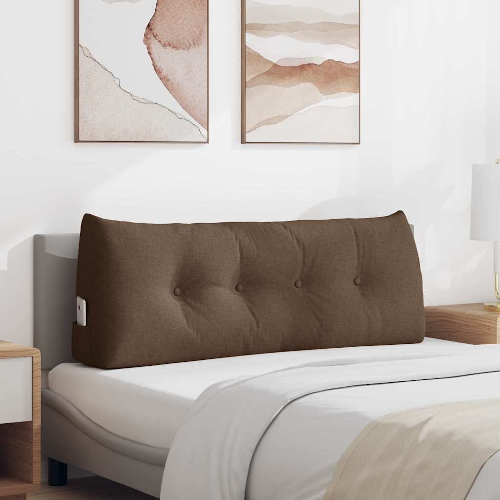 vidaXL Perna pentru spate Maro 120 x 24 x 50 cm țesătură