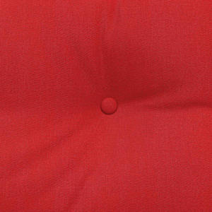 Polštář na záda Červená 120 x 24 x 50 cm textil - obrázek 8