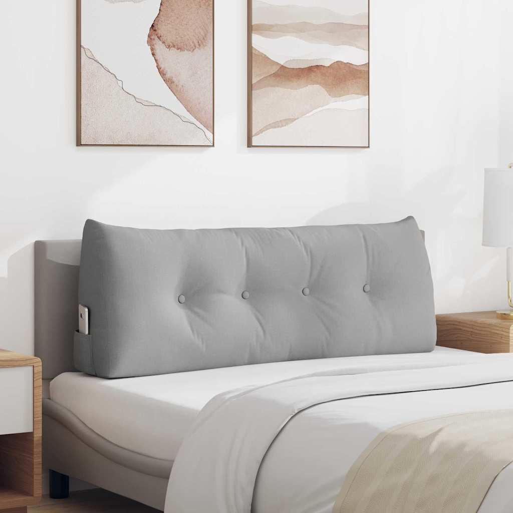 vidaXL Perna pentru spate Gri nori 120 x 24 x 50 cm țesătură