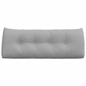 Polštář na záda Oblačno šedá 120 x 24 x 50 cm textil - obrázek 6