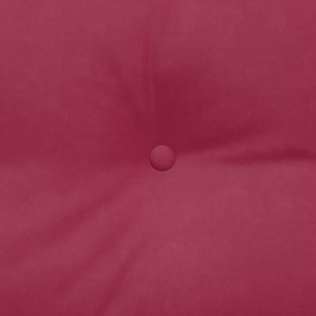 Rugkussen Wijnrood 120 x 24 x 50 cm Fluweel image 8