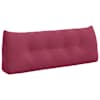 vidaXL Seljatugi padi Veinpunane 120 x 50 x 24 cm Samet