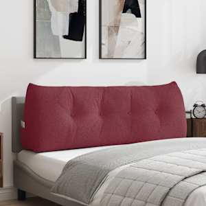 Polštář na záda Víno Červené 140 x 24 x 50 cm textil - obrázek 1