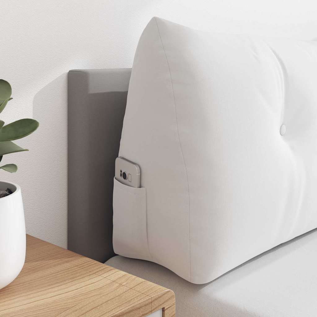 Rugkussen Wit 140 x 24 x 50 cm Stof image 5