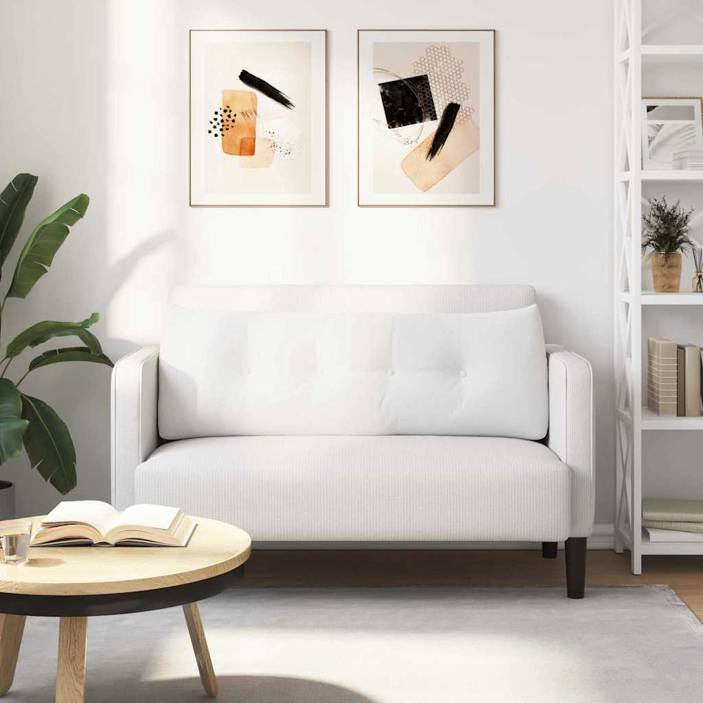 Rugkussen Wit 140 x 24 x 50 cm Stof image 4