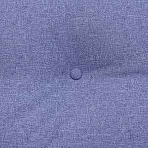 Polštář na záda Modrá džínovina 160 x 24 x 50 cm textil - obrázek 8