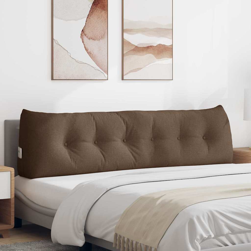 Casă & grădină - Perna pentru spate Maro 180 x 24 x 50 cm țesătură