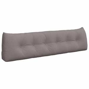 Polštář na záda Taupe 180 x 24 x 50 cm textil - obrázek 2