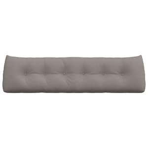 Polštář na záda Taupe 180 x 24 x 50 cm textil - obrázek 6