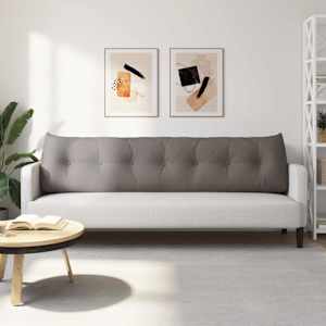 Polštář na záda Taupe 200 x 24 x 50 cm textil - obrázek 4