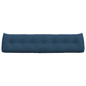 Polštář na záda Modrá 200 x 24 x 50 cm textil - obrázek 6