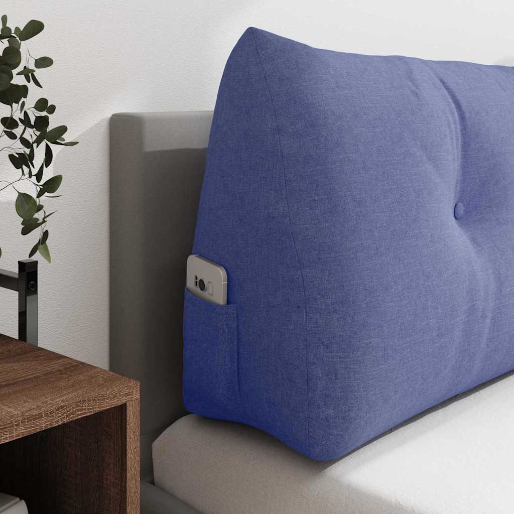 Rugkussen Jeans Blauw 200 x 24 x 50 cm Stof image 5