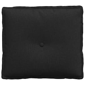Polštář na záda Černá 50 x 19 x 45 cm textil - obrázek 5