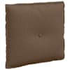 vidaXL Seljatugi padi Pruun 50 x 19 x 45 cm kangas