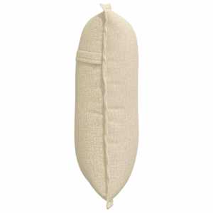 Polštář na záda Krémová 50 x 19 x 45 cm textil - obrázek 6