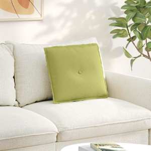 Polštář na záda Světlá zelená 50 x 19 x 45 cm textil - obrázek 1