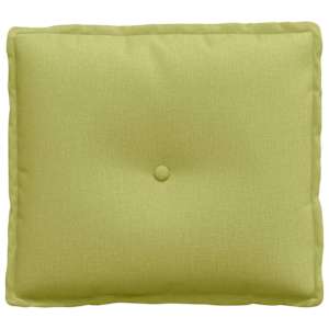 Polštář na záda Světlá zelená 50 x 19 x 45 cm textil - obrázek 5