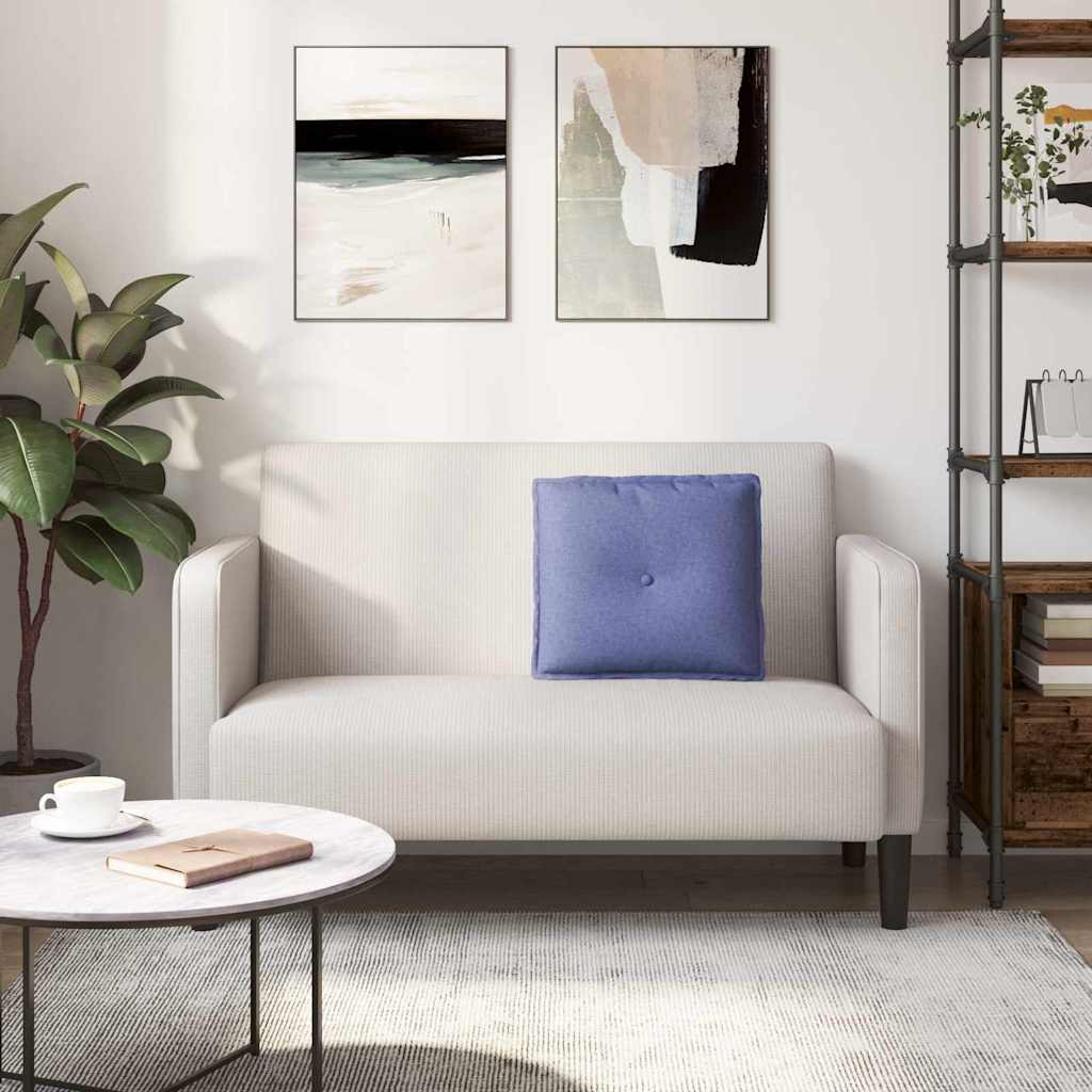 Rugkussen Jeans Blauw 50 x 19 x 45 cm Stof image 4