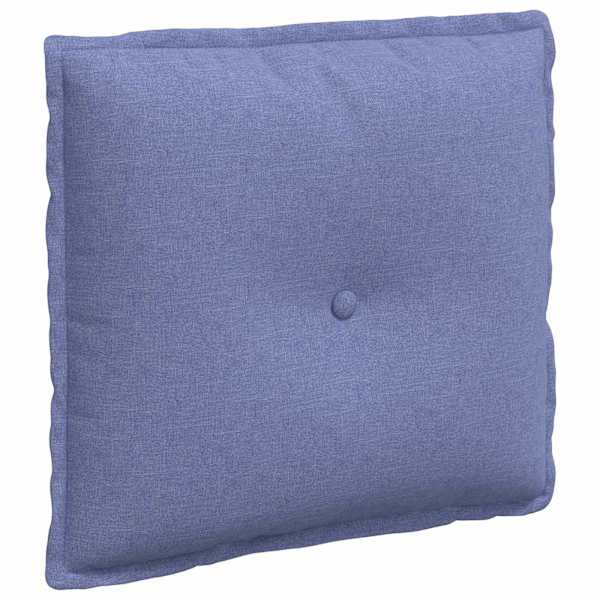 vidaXL Seljatugi padi Jeans sinine 50 x 19 x 45 cm kangas