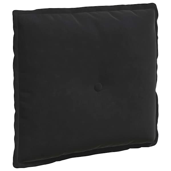 vidaXL Seljatugi padi Must 50 x 45 cm Korter kangas