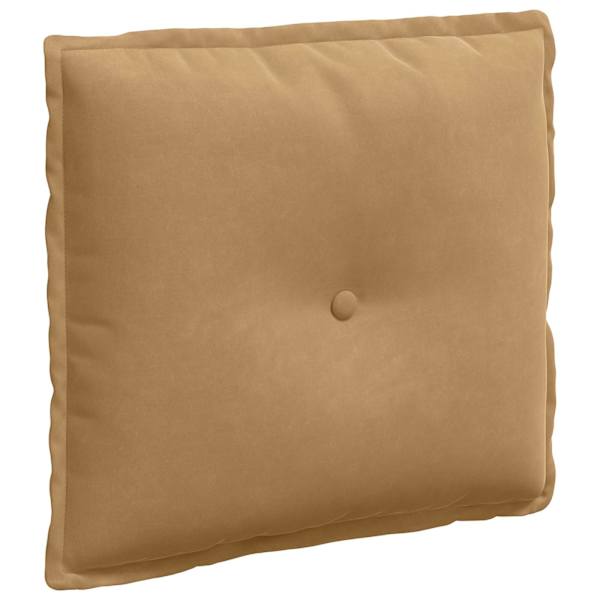 vidaXL Seljatugi padi Pruun 50 x 45 cm Korter kangas