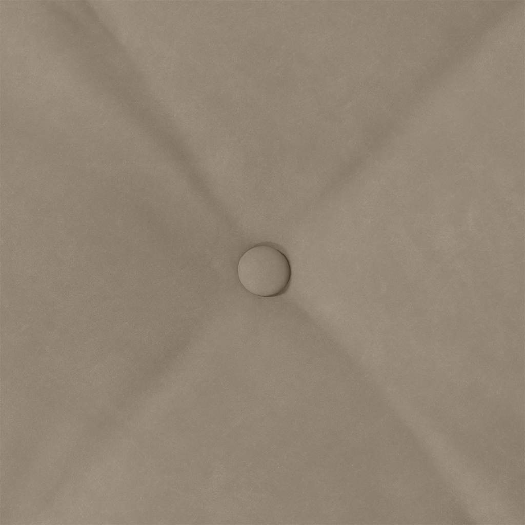 Rugkussen Taupe 50 x 45 cm Microvezel Stof image 8