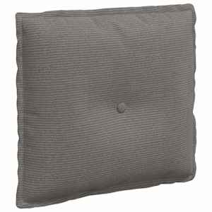 vidaXL Seljatugi padi Helehall 50 x 45 cm Korter kangas