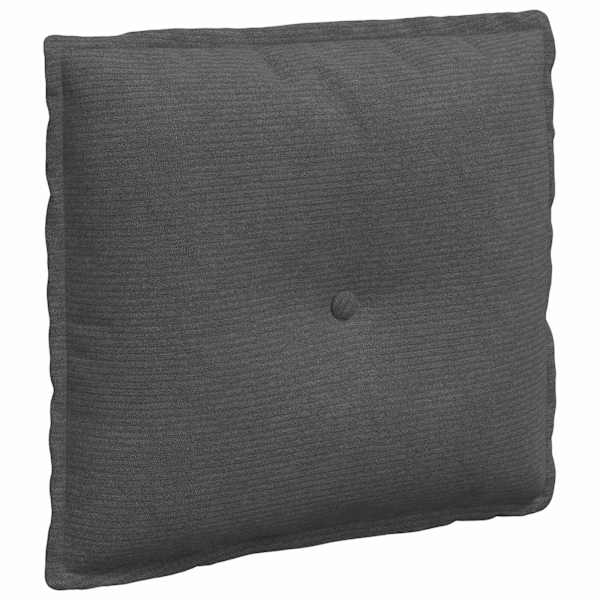 vidaXL Seljatugi padi Tumehall 50 x 45 cm Korter kangas