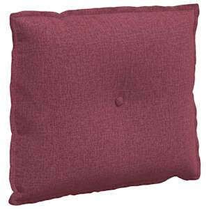 Polštář na záda Víno Červené 60 x 19 x 50 cm textil - obrázek 2