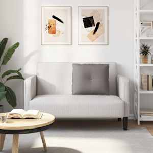 Polštář na záda Taupe 60 x 19 x 50 cm textil - obrázek 4