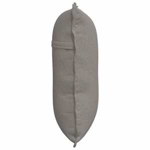 Polštář na záda Taupe 60 x 19 x 50 cm textil - obrázek 6