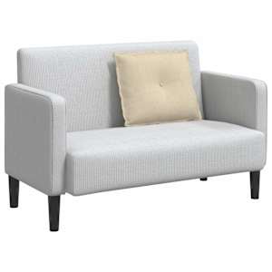 Polštář na záda Krémová 60 x 19 x 50 cm textil - obrázek 3