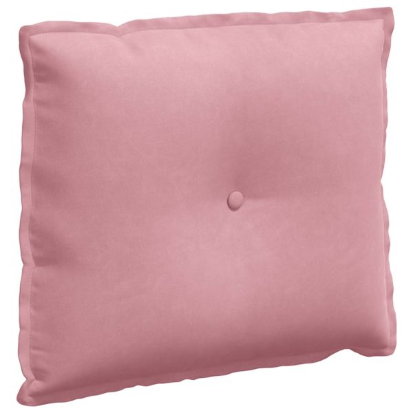 vidaXL Seljatugi padi Roosa 60 x 50 cm Korter kangas