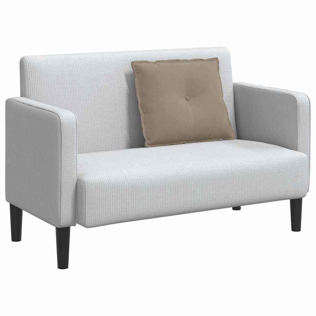 Rugkussen Taupe 60 x 50 cm Microvezel Stof image 3