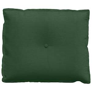 Polštář na záda Jungle Green 60 x 50 cm Žebrovaná látka - obrázek 5