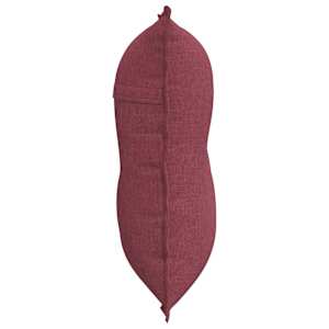 Polštář na záda Víno Červené 80 x 19 x 50 cm textil - obrázek 6