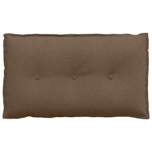Polštář na záda Hnědá 80 x 19 x 50 cm textil - obrázek 5