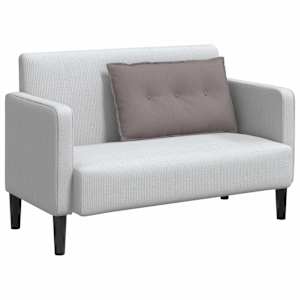 Polštář na záda Taupe 80 x 19 x 50 cm textil - obrázek 3