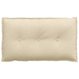 Polštář na záda Krémová 80 x 19 x 50 cm textil - obrázek 5