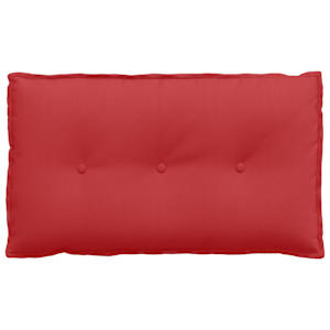 Polštář na záda Červená 80 x 19 x 50 cm textil - obrázek 5