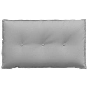 Polštář na záda Oblačno šedá 80 x 19 x 50 cm textil - obrázek 5