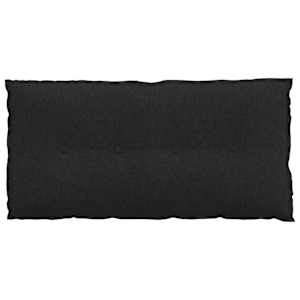 Polštář na záda Černá 100 x 19 x 50 cm textil - obrázek 6