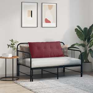 Polštář na záda Víno Červené 100 x 19 x 50 cm textil - obrázek 4