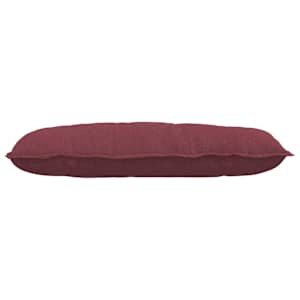 Polštář na záda Víno Červené 100 x 19 x 50 cm textil - obrázek 5