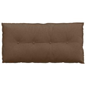 Polštář na záda Hnědá 100 x 19 x 50 cm textil - obrázek 6