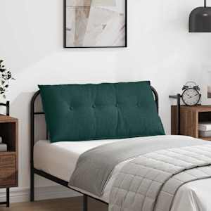 Polštář na záda Tmavě zelená 100 x 19 x 50 cm textil - obrázek 1