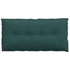 Polštář na záda Tmavě zelená 100 x 19 x 50 cm textil - obrázek 6
