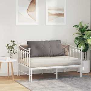 Polštář na záda Taupe 100 x 19 x 50 cm textil - obrázek 4
