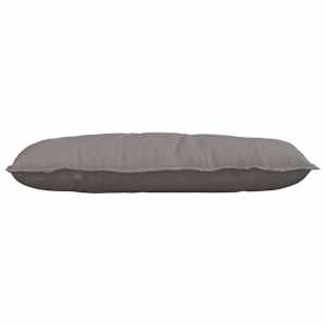 Polštář na záda Taupe 100 x 19 x 50 cm textil - obrázek 5